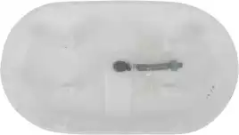 Ванна из искусственного камня Allen Brau 170x75 Solid Stone Krion Classic 2.35004.21, белая матовая