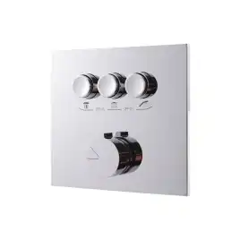 Смеситель для ванны и душа Vincea VSCV-431CH встраиваемый, трехфункциональный, хром