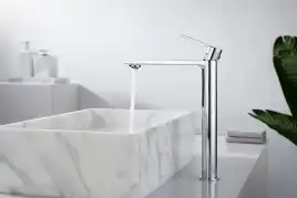 Смесители для раковины AVS Elegant 811-401-CR высокий, хром