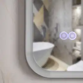 Зеркало с подсветкой AVS Виола 70x50 см, антипар