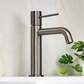 Смесители для раковины AVS Slimmer 811-100-GM, оружейная сталь