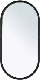 Зеркало Allen Brau Infinity 50х100 1.21016.BL с подстветкой, сенсорный выключатель, Черный