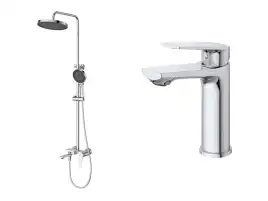 Комплект смесителей CEZARES COMFORT-CVD/LS-01 для ванной комнаты, Хром