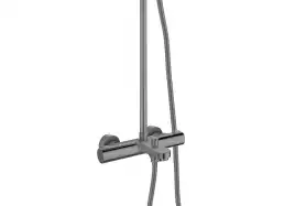 Душевая система Aquatek ВЕГА AQ2043BGM, Оружейная сталь