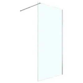 Душевая перегородка Loranto Walk-in 200 CS-W04C-70, профиль хром, стекло Прозрачное