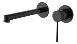 Смеситель для раковины Vincea Rim VBFW-2RM1MB встраиваемый однорычажный, черный матовый