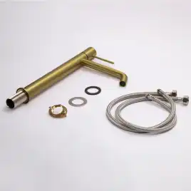 Смесители для раковины AVS Slimmer 811-101-BG высокий, брашированное золото