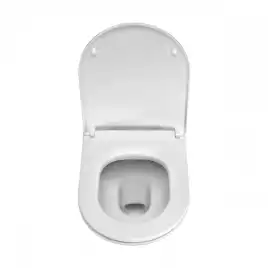 Подвесной унитаз Roca The Gap Round 540 мм, Rimless 3460NL000, белый