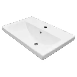 Тумба с раковиной Azario KANTRI 70/2Н CS00097252, напольная с раковиной Фостер 70, белая