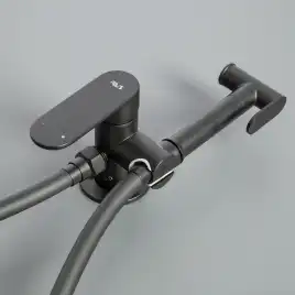 Гигиенический душ со смесителем AVS Beauty черный матовый, 811-531-MB