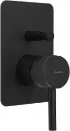 Смеситель для душа Allen Brau Priority 5.31011-31 встраиваемый, с внутренней частью, Черный матовый