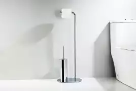 Ершик для унитаза Aquatek Оберон AQ4231CR, Хром