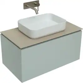 Тумба под раковину Allen Brau Infinity 85 1.21002.PWM папирус матовый