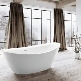 Акриловая ванна Vincea 180х90 VBT-203 отдельностоящая, Белая