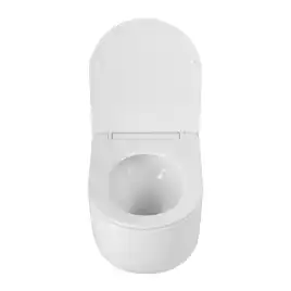 Подвесной унитаз BelBagno SOFT-TOR BB084CH-TOR/SC, безободковый, смыв торнадо с сиденьем микролифт, Белый