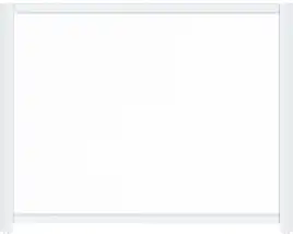 Боковой экран Aquanet Premium 75, Белая