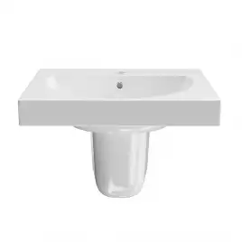 Раковина KERAMA MARAZZI BUONGIORNO подвесная/мебельная, 60 см, белая глянцевая, BG.wb.60