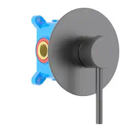 Смеситель для душа Aquatek Европа AQ1366BGM, Оружейная сталь