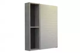 Зеркало-шкаф Comforty Франкфурт 60 Бетон светлый, 00-00004331