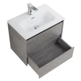 Тумба под раковину BelBagno KRAFT 39-700/390-2C-SO-CG подвесная Cemento Grigio