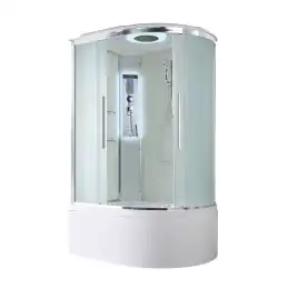 Душевая кабина AvaCan EM5812LLED 120x80 см, высокий поддон, с крышей, левая