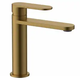 Смеситель для раковины AVS Beauty брашированное золото, 811-550-BG