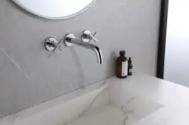 Смеситель для раковины Abber Wasser Kreis AF81121 встраиваемый, с внутренней частью, Хром