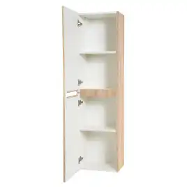 Шкаф-пенал BelBagno ETNA-1500-2A-SC-WO-P-L  Rovere Bianco