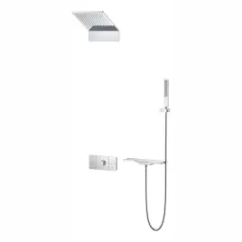 Душевая система  Vincea Futura VSFW-2F11TCH VSFW-2F11TCH  с термостатом, встраиваемая, хром