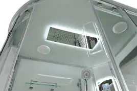 Душевая кабина AvaCan A2912RLED 120x90 см, низкий поддон, с крышей, правая