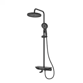 Душевая система IDDIS SpaHome SPABLBTi06 для ванны с изливом цвет, Матовый черный