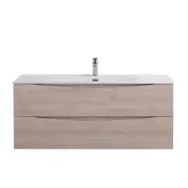 Тумба под раковину BelBagno MARINO-CER-N-1200-2C-SO-RG-P подвесная Rovere Grigio