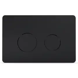 Кнопка смыва AZARIO AZ-8200-0087/AZ-P57-0190 двойная, круглая, цвет черный