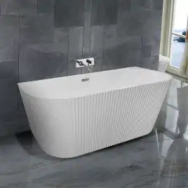 Акриловая ванна Azario Verano 170х75 AZ-6607C, Пристенная