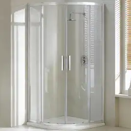 Душевой уголок AVS Раунд 120x90 профиль хром, стекло прозрачное, 803-0022-195-1290-CR-T