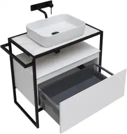 Тумба под раковину Allen Brau Priority 80 1.31002.WM белый матовый