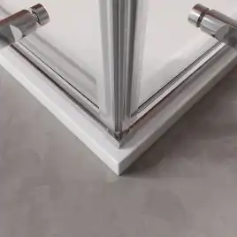 Душевой уголок Cezares LINER-A-2-90-C-Cr профиль Хром, стекло Прозрачное