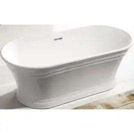 Акриловая ванна BelBagno 170х79 BB402-1700-790, отдельностоящая, Белая глянцевая