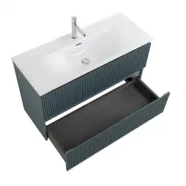 Тумба под раковину BelBagno UNO-MINI-1000-2C-SO-AO подвесная, Голубой Матовый