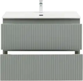 Тумба под раковину Aquanet Джейн (Flat) 90 мисти грин, подвесная, 335435