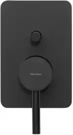 Смеситель для душа Allen Brau Priority 5.31011-31 встраиваемый, с внутренней частью, Черный матовый