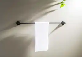 Держатель полотенец 600 мм Aquatek Классик AQ4514MB, Черный матовый