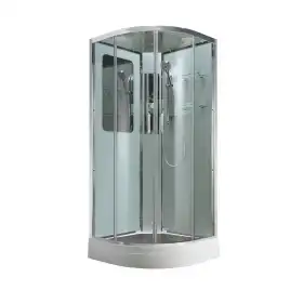 Душевая кабина AvaCan A2010 100x100 см, низкий поддон, с крышей