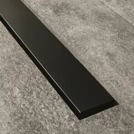 Душевой лоток BETTOSERB Frameless 550 Matte Black 13701319-NEW, Черный матовый