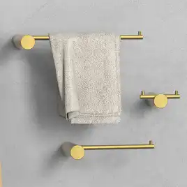 Держатель для туалетной бумаги AVS Slimmer брашированное золото