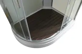 Душевая кабина AvaCan EM2811RLEDT 110x80 см, низкий поддон, с крышей, правая