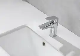 Смеситель для раковины Aquatek Вега AQ1011CR, однорычажный, цвет Хром