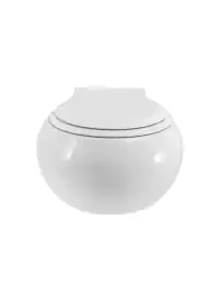 Подвесной унитаз CEZARES GRANDE CZR-308-TH-TOR/SC, со смывом TORNADO, с сиденьем микролифт