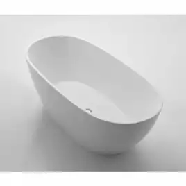 Акриловая ванна без перелива BELBAGNO 150х75 BB81-1500-W0, отдельностоящая, Белая глянцевая