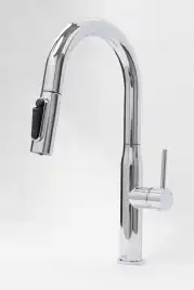 Смеситель для кухни AVS PureRiver 811-171-CR с выдвижным изливом, хром